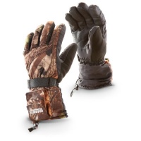 Grabber 40 gram Thinsulate Insulation Heated Gloves Mossy Oak Break - Up