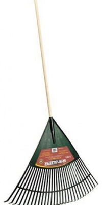 Ames True Temper Greensweeper Poly Rake With 48-Inch Wood Handle 1920000