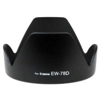 Fotodiox Dedicated (Bayonet) Lens Hood, for Canon EOS EF-S 18-200mm f/3.5-5.6 IS, EF 28-200mm f3.5-5.6 (replaces Canon EW-78D)