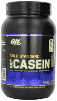 Optimum Nutrition 100% Casein Protein, Blueberries and Cream, 2 Pound