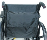 Duro-Med Wheel Chair Back Pack, Black