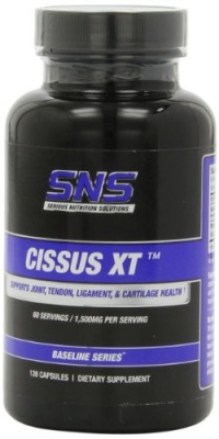 Serious Nutrition Solution Cissus XT Capsules, 1,500mg, 120-Count