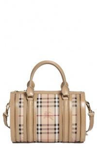 burberry haymarket colour block medium chester bowling bag Trench