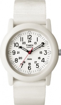 Timex Outdoor Camper Fabric Strap White Dial Unisex watch #T2N260