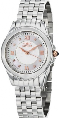 Invicta 12545 Women's Angel Quartz Mother-of-Pearl Dial Stainless Steel Watch