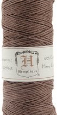 Hemtique Cord Spool 20-Pound, Dark Brown