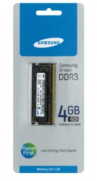 Samsung MV-3T4G4 4GB DDR3 Laptop SDRAM (1333MHz PC3-10600)