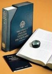 The Compact Edition of The Oxford English Dictionary, Complete Text Reproduced Micrographically (in slipcase with reading glass) (v. 1-20)