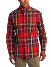 U.S. Polo Assn. Men's Shirt With Large Plaid Pattern