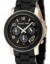 Michael Kors Quartz, Black Dial with Black Goldtone Bracelet - Womens Watch MK5191