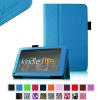 FINTIE (Blue) Slim Fit Folio Stand Leather Case for Amazon Kindle Fire 7 Tablet -10 Color Options (does not fit Kindle Fire HD)