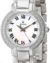 Bulova Women's 96R159 Classic Round Diamond Accented Watch