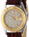 Seiko Women's SWZ156 Brown Leather Strap Watch