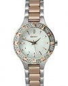 DKNY Glitzy Two-Tone Stainless Steel Women's watch #NY8812