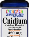 Cnidium Monnieri 450mg Natural Whole Herb Capsules - Libido/Desire/Stamina