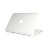 NEW ARRIVALS! TopCase Rubberized Clear Hard Case Cover for Macbook White 13 (A1342/Latest) with TopCase Mouse Pad