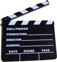 Hollywood Movie Clapper Board