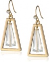 Kenneth Cole New York Jet Geometric Orbital and Faceted Bead Drop Earrings