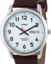 Timex Men's T20041 Easy Reader Brown Leather Strap Watch