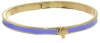 kate spade new york Spade Bangles Thin Hinge Perfect Purple Bracelet, 2.25