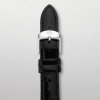 Michele 18Mm Black Patent Leather Ms18aa050001 Strap