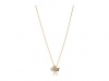 Juicy Couture Necklace, 16 Gold-Tone Love and Luck Charm Pendant Necklace