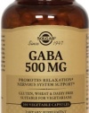 Solgar - Gaba, 500 mg, 100 veggie caps