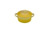 Le Creuset Stoneware Petite Round Casserole, 8-Ounce, Soleil