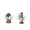 Department 56 Original Snow Village Halloween Spooky Mailboxes Accessory Set of 2