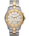 Marc by Marc Jacobs Two Tone Chronograph Women's Watch - MBM3177