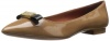 Marc by Marc Jacobs Women's 636121/2 Ballerina Flat,Nude/Black,38.5 EU/8.5 M US