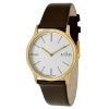 Skagen Men's 858XLGLD Steel Super Slim Brown Watch