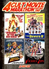 Cult Movie Marathon (Unholy Rollers, Invasion of the Bee Girls, Devil’s Eight & Vicious Lips)