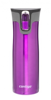 Contigo Autoseal West Loop Stainless Steel 20-Ounce Travel Mug with Easy-Clean Lid, Lilac