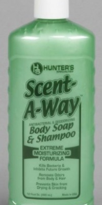 Hunter's Specialties Scent-A-Way Odorless Liquid Soap, 12-Ounce