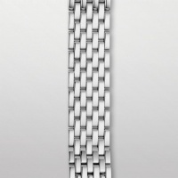 Michele 18 Mm Deco Moderne 7-Link Stainless Steel Bracelet Ms18cz235009 Strap