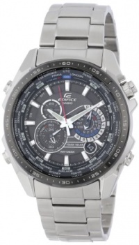 Casio Men's EQS500DB-1A1 Edifice Stainless Steel Multi-Function Chronograph Watch