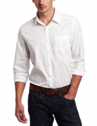 Kenneth Cole Men's Dobby Seersucker Woven Shirt