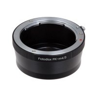 Fotodiox Lens Mount Adapter, Pentax K (PK) to Micro 4/3 Olympus PEN and Panasonic Lumix Cameras