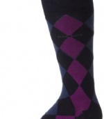 HUGO BOSS Men's Argyle Dress Socks