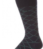 HUGO BOSS Men's Grid Sock