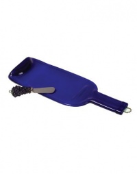 Cobalt Blue Bottle Serving Platter