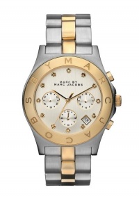 Marc by Marc Jacobs Two Tone Chronograph Women's Watch - MBM3177