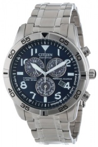 Citizen Men's BL5470-57L Eco-Drive Stainless Steel Perpetual Calendar Chronograph Watch