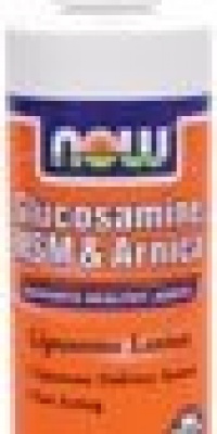 NOW Foods Glucosamine, Msm, Arnica Lotion, 8 Ounce