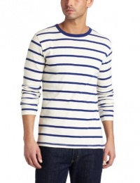 French Connection Men's Drosselbart Long Sleeve Stripe T-Shirt