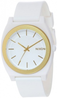 Nixon Time Teller P - Men's ( White/Gold Ano )