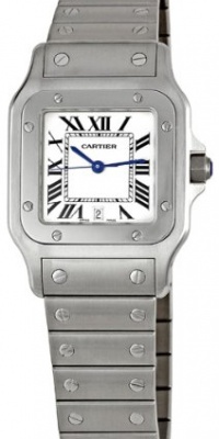 Cartier Men's W20060D6 Santos Galbee Stainless Steel Watch