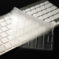 TopCase Transparent TPU Keyboard Cover Skin for All Apple Wireless Keyboard with TOPCASE Logo Mouse Pad