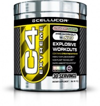 Cellucor C4 Extreme | Pre Workout Supplement Drink | Best Pre Workout Powder | Strawberry Margarita - 30 servings